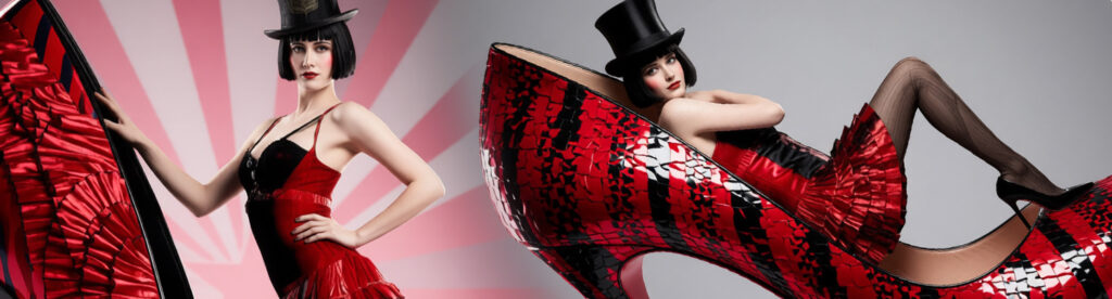 digital-fashion-model-louboutin-moulin-rouge-circus-glamour